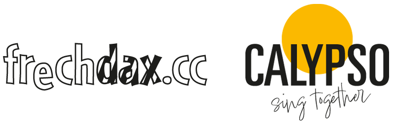 Kinderchor Frechdax und Calypso-Logo