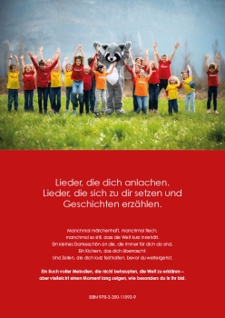 Preview: Liederbuch Rückseite